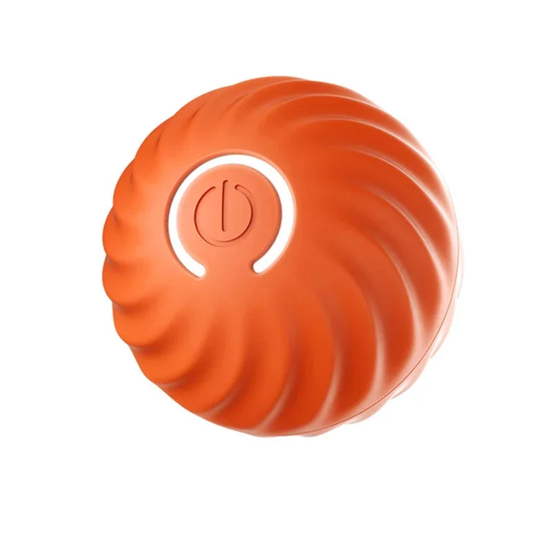 1pcs Automatic Moving Dog Toy Ball Smart USB Jumping Rotating Interactive Dog Chew Toy Ball for Puppy Ball Toys