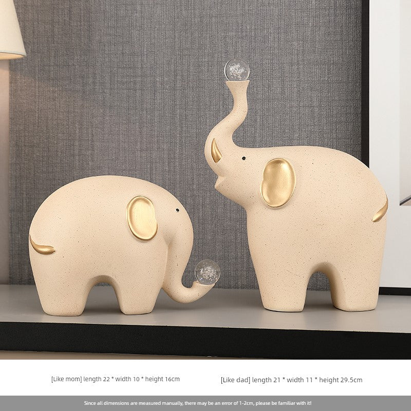 Niche Style Living Room New House Housewarming Gift Elephant Ornaments