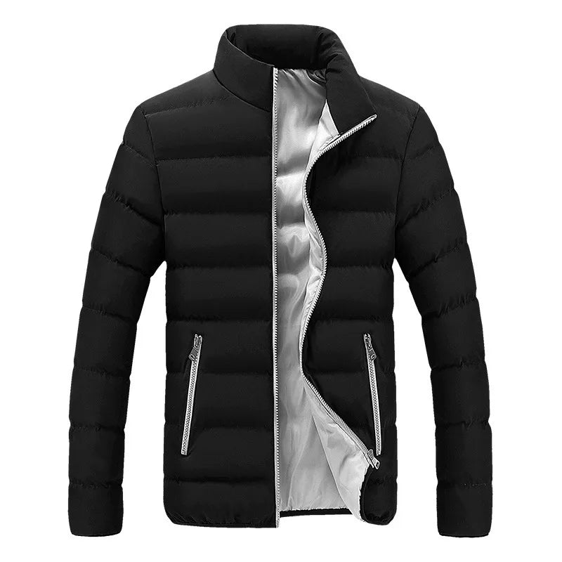 Men's winter jacket and coat Cotton coat 2024 New parka jacket Men's windproof thick warm man's parka European size M-5XL