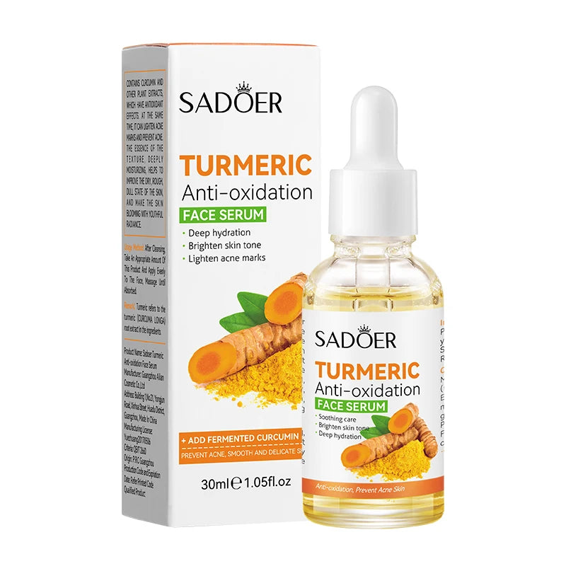 200ML Turmeric Essential Oil Facial Body Massage Moisturizing Diffuser Aromatherapy Face Body Care Smoothing Body face Skin Care