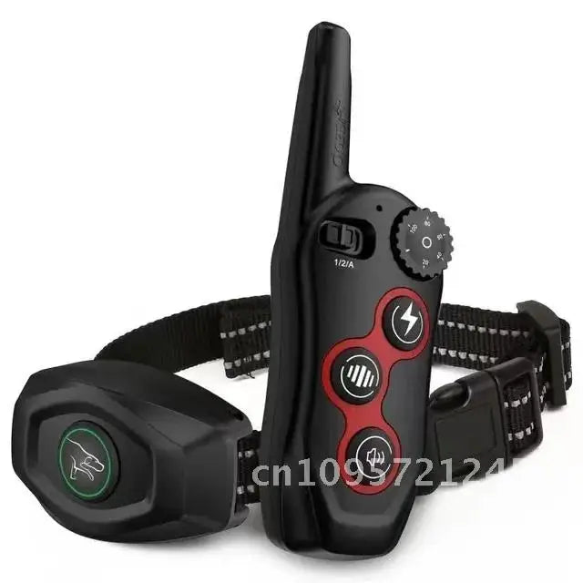 Electric Bark Training Collar, Remote Control, Anti Dog Vibration for Colar Pet Dogs, Collars Rechargeable, Waterproof, Sound,