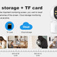 6MP WiFi IP Camera Dual Lens Dual Screen Baby Monitor Home Security Camera PTZ Auto Tracking CCTV Video Surveillance iCsee