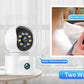 6MP WiFi IP Camera Dual Lens Dual Screen Baby Monitor Home Security Camera PTZ Auto Tracking CCTV Video Surveillance iCsee