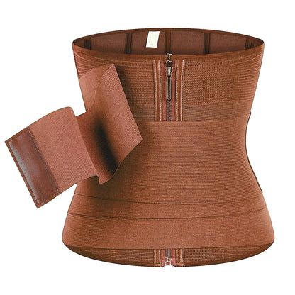 2 In 1 Slimming Body Shaper Belt Wrap Bandage Wrap Waist Trainer Lumbar Waist Support Belt Snatch  Wrap Waist Trainer
