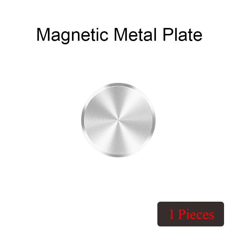 Metal Disk Plate Magnetic Car Phone Holder Universal Air Vent Mount Mobile Cellphone Stand GPS Support Magnet Iron Sheet