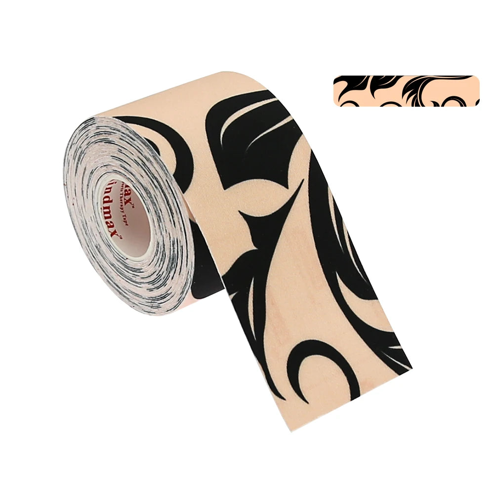 Kindmax High Elastic Sports Tape Kinesiology Nylon Strapping Gym Fitness Tennis Running Knee Muscle Protector