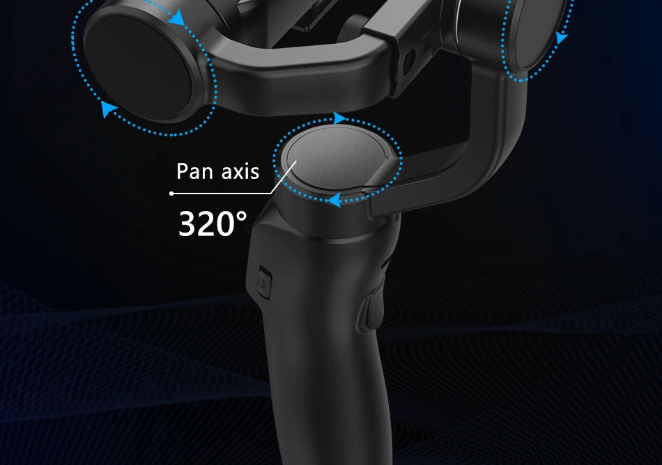 F8 Handheld 3-Axis Gimbal Phone Holder Anti Shake Video Record Stabilizer for Xiaomi iPhone Cellphone Smartphone