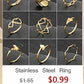 2024 New Star Earings Punk Stud Earrings Stainless Steel Everyday Teen Jewelry Pentagram Earing for Women Wholesale Oorbellen