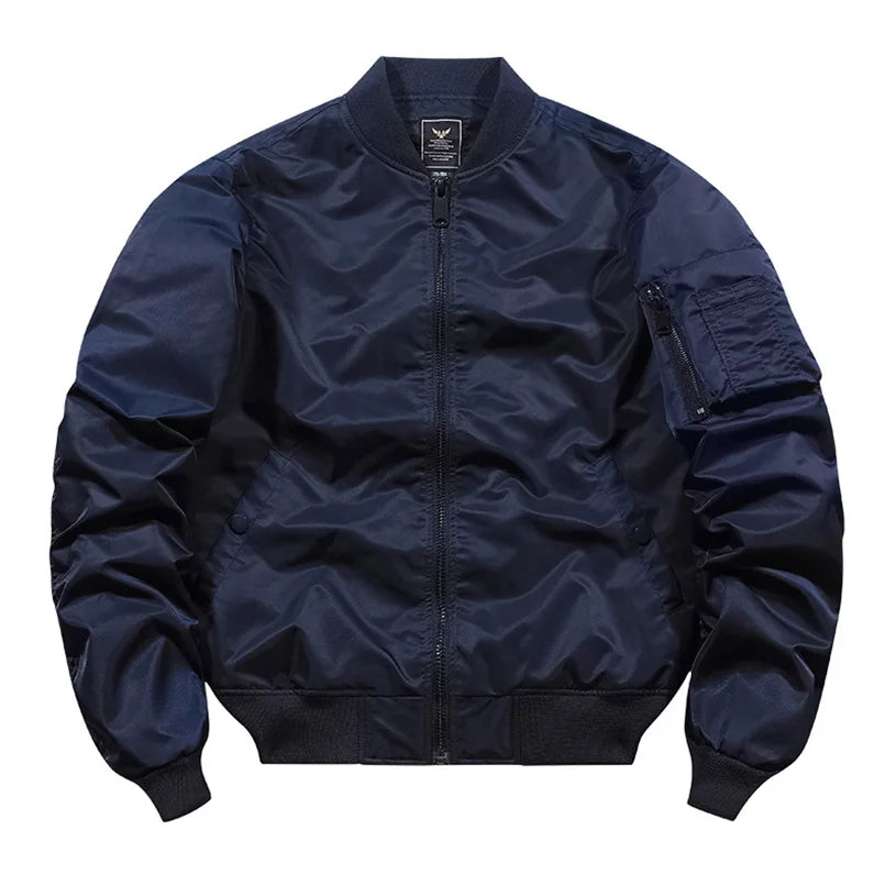 Spring Autumn Bomber Jacket Men Women Military Fly Jacket Varsity Baseball Flight Coat Mens Windbreaker Mens Clothing 2022