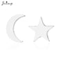 2024 New Star Earings Punk Stud Earrings Stainless Steel Everyday Teen Jewelry Pentagram Earing for Women Wholesale Oorbellen