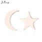 2024 New Star Earings Punk Stud Earrings Stainless Steel Everyday Teen Jewelry Pentagram Earing for Women Wholesale Oorbellen