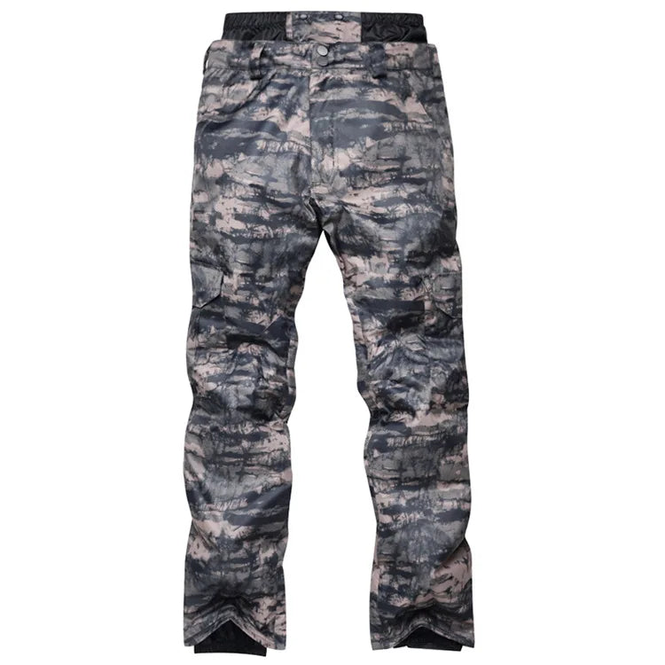 New Mens Camouflage Ski Suit Waterproof Breathable Snowboard Jacket Winter Snow Pants Suits Male Skiing and Snowboarding Sets