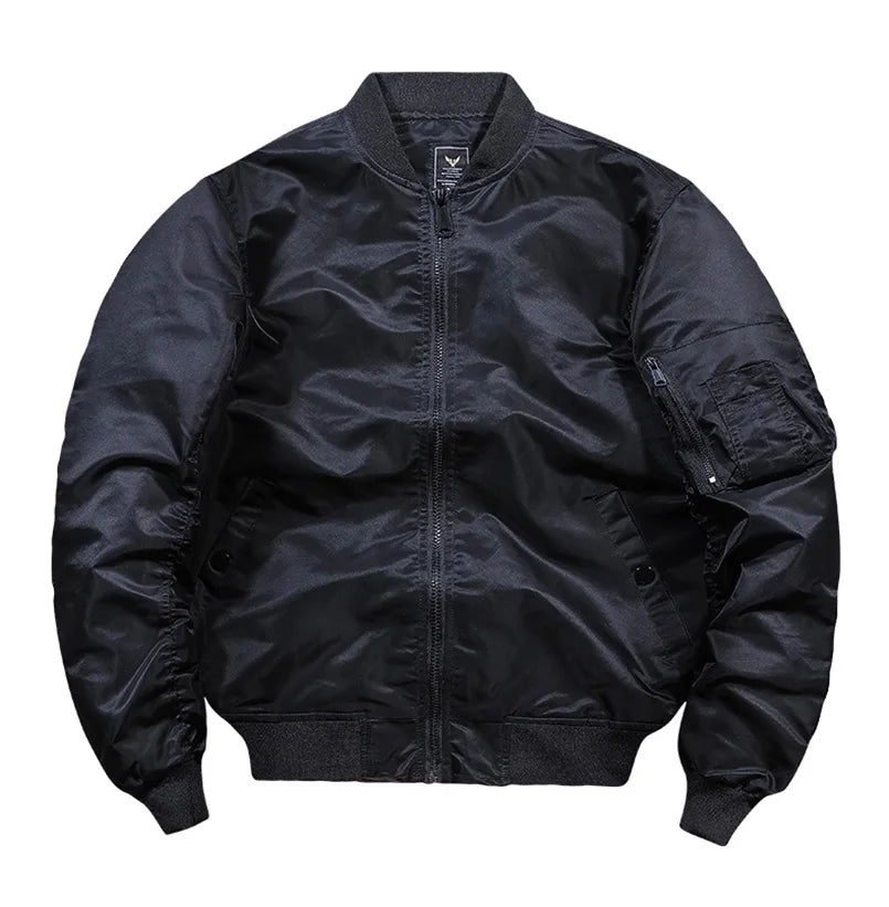 Spring Autumn Bomber Jacket Men Women Military Fly Jacket Varsity Baseball Flight Coat Mens Windbreaker Mens Clothing 2022