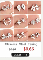 2024 New Star Earings Punk Stud Earrings Stainless Steel Everyday Teen Jewelry Pentagram Earing for Women Wholesale Oorbellen