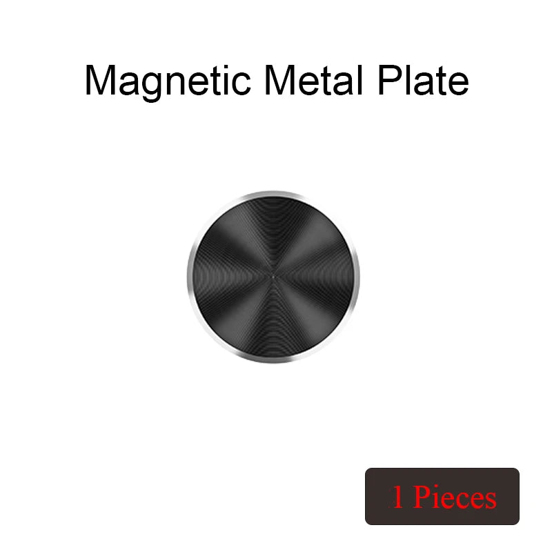 Metal Disk Plate Magnetic Car Phone Holder Universal Air Vent Mount Mobile Cellphone Stand GPS Support Magnet Iron Sheet