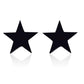 2024 New Star Earings Punk Stud Earrings Stainless Steel Everyday Teen Jewelry Pentagram Earing for Women Wholesale Oorbellen