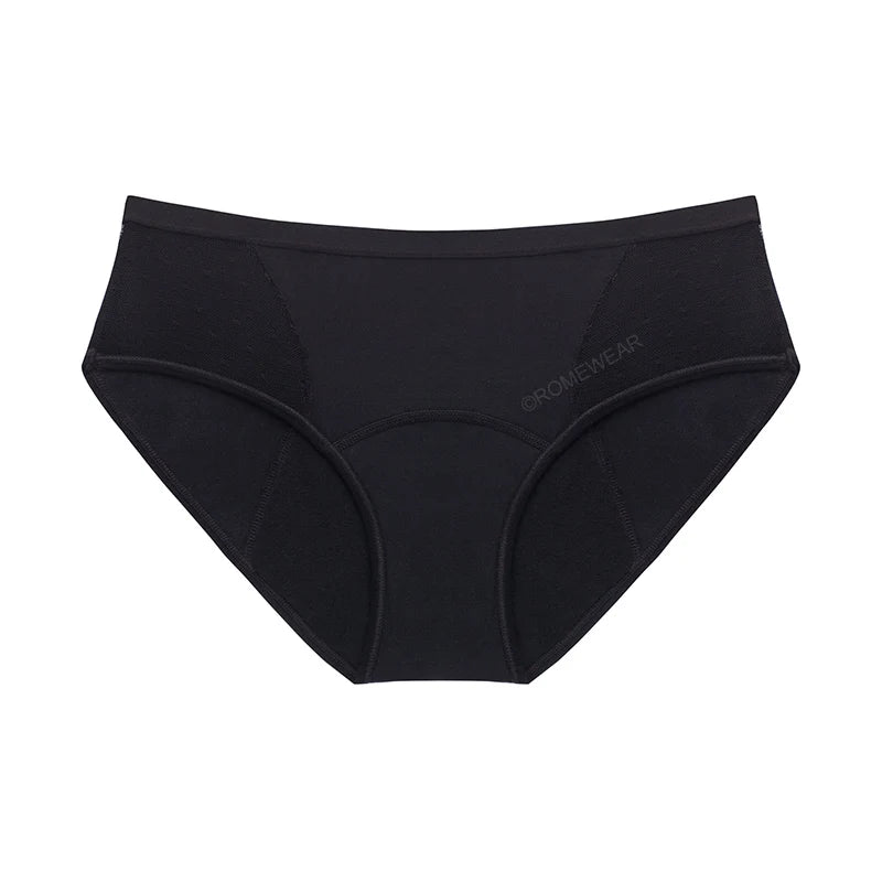 Women Menstrual Period Panties Underwear 4 Layers Plus Size Heavy Flow Absorbency Leakproof Physiological Sanitary Lingerie