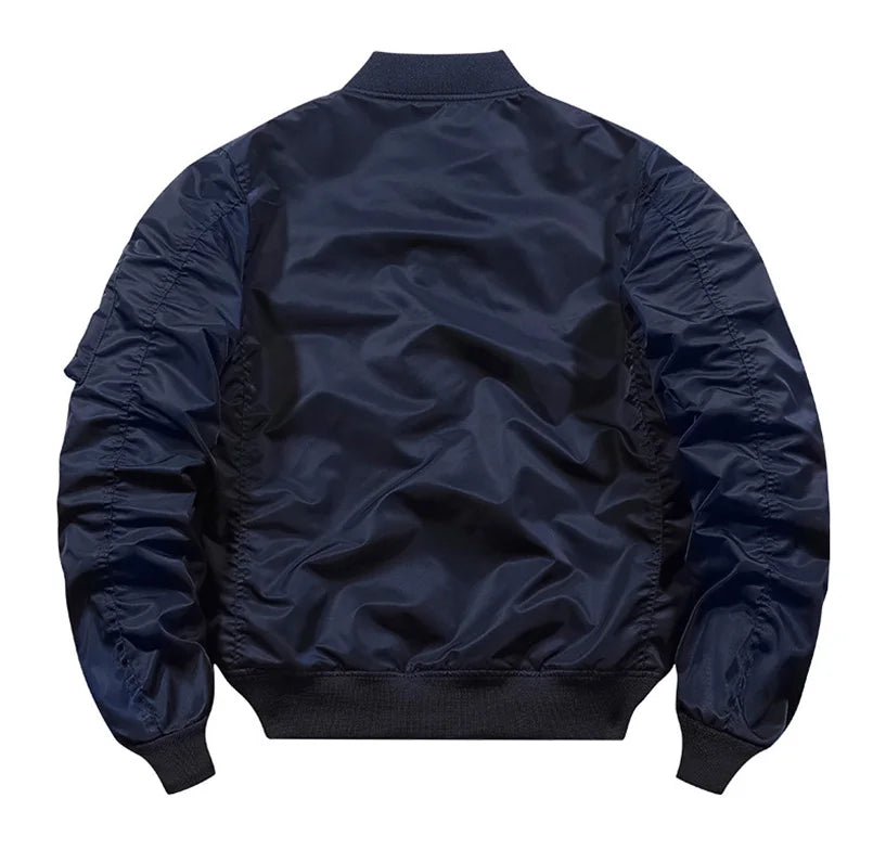 Spring Autumn Bomber Jacket Men Women Military Fly Jacket Varsity Baseball Flight Coat Mens Windbreaker Mens Clothing 2022