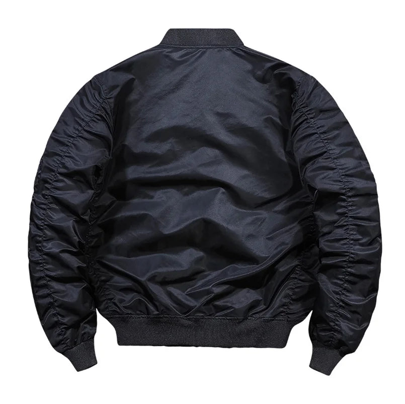 Spring Autumn Bomber Jacket Men Women Military Fly Jacket Varsity Baseball Flight Coat Mens Windbreaker Mens Clothing 2022