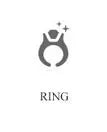 Cool Stainless Steel Rotatable Chain Men' Ring Multifunctional Fashion 8mm Fidget Spinner Rings Couple Jewelry bague homme 2024