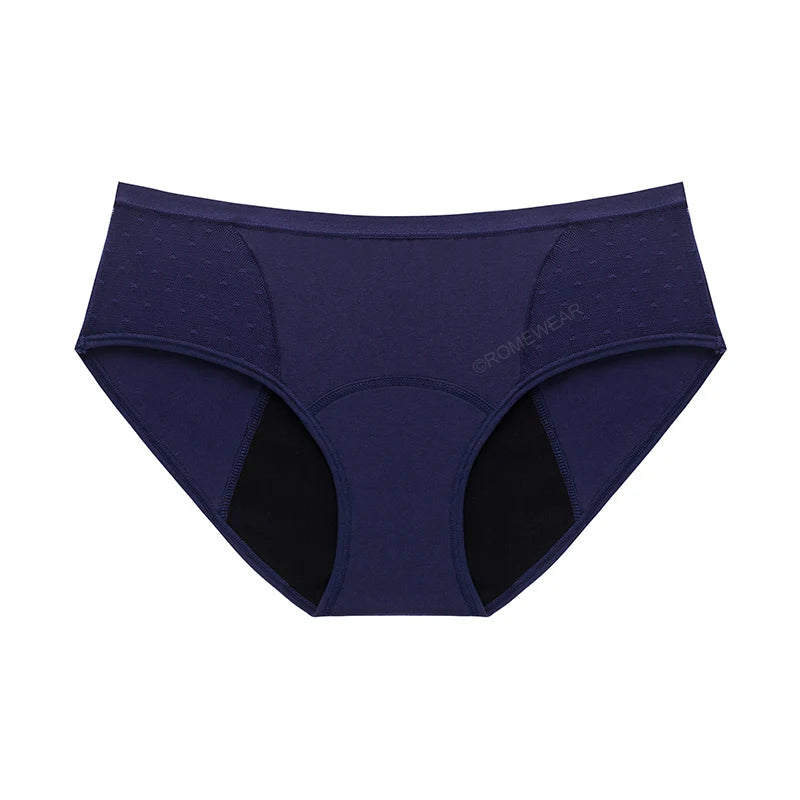 Women Menstrual Period Panties Underwear 4 Layers Plus Size Heavy Flow Absorbency Leakproof Physiological Sanitary Lingerie