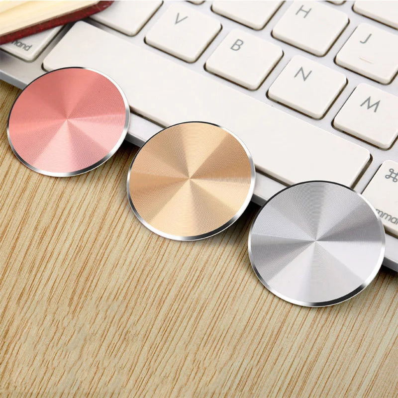 Metal Disk Plate Magnetic Car Phone Holder Universal Air Vent Mount Mobile Cellphone Stand GPS Support Magnet Iron Sheet