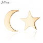 2024 New Star Earings Punk Stud Earrings Stainless Steel Everyday Teen Jewelry Pentagram Earing for Women Wholesale Oorbellen