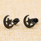 2024 New Star Earings Punk Stud Earrings Stainless Steel Everyday Teen Jewelry Pentagram Earing for Women Wholesale Oorbellen