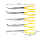 DIY Extra Long Nose Pliers Straight Bent Tip Mechanic Equipment Hand Removal Tools Spanner Clips Auto Care Kit Car Accessories
