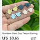 Cool Stainless Steel Rotatable Chain Men' Ring Multifunctional Fashion 8mm Fidget Spinner Rings Couple Jewelry bague homme 2024