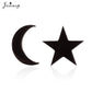 2024 New Star Earings Punk Stud Earrings Stainless Steel Everyday Teen Jewelry Pentagram Earing for Women Wholesale Oorbellen