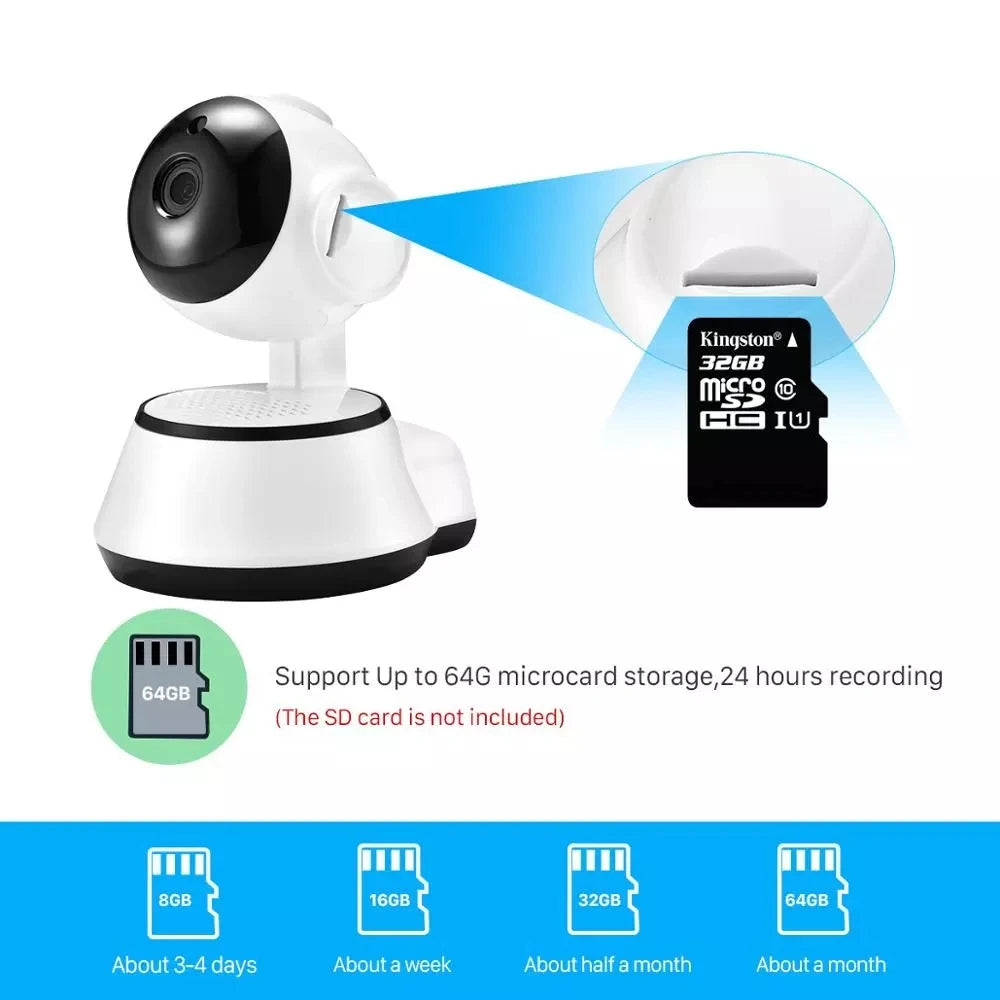 IP Camera V380 Pro HD Cloud Smart Surveillance Home Wireless Intelligent Auto Tracking Of Human Camera CCTV Network Wifi Camera
