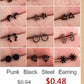2024 New Star Earings Punk Stud Earrings Stainless Steel Everyday Teen Jewelry Pentagram Earing for Women Wholesale Oorbellen