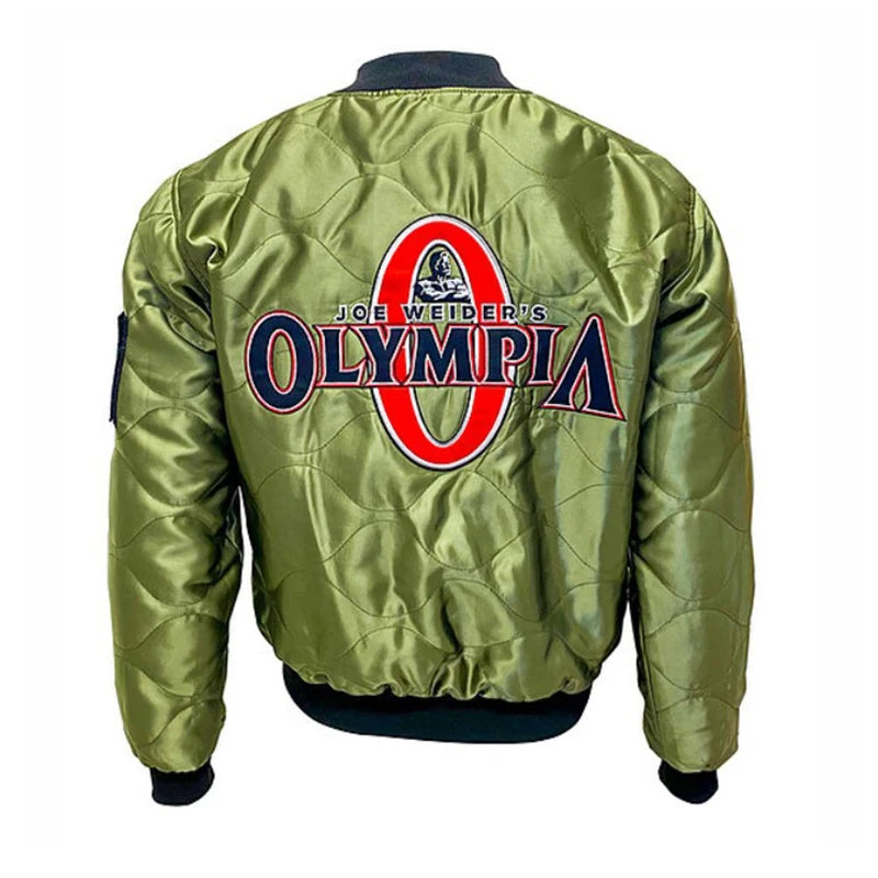NEW OLYMPIA Mens zipper Jacket Winter  Fashion Casual male gym  Bodybuilding  Jacket Sweatshirt sportswear Brand top coat