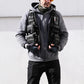 Moto Vest Mens Motorcycle Jacket Breathable Motorbike Jacket Night Work High Visibility Reflective Safety Jacket With Water Bag