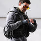 Moto Vest Mens Motorcycle Jacket Breathable Motorbike Jacket Night Work High Visibility Reflective Safety Jacket With Water Bag