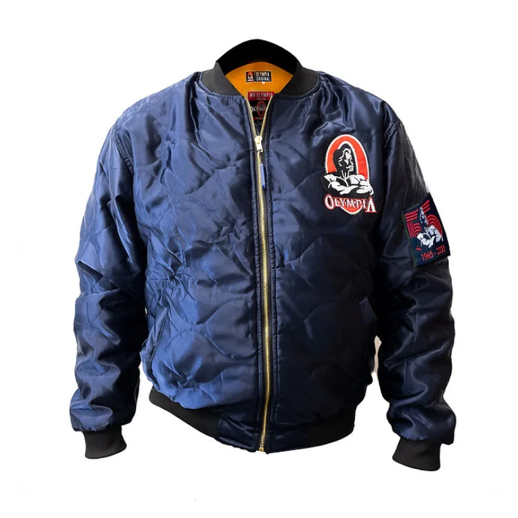 NEW OLYMPIA Mens zipper Jacket Winter  Fashion Casual male gym  Bodybuilding  Jacket Sweatshirt sportswear Brand top coat