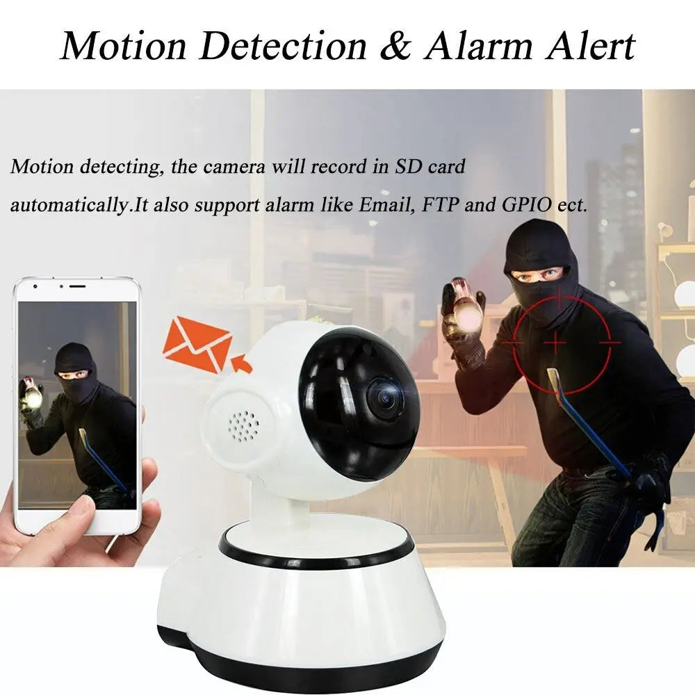 IP Camera V380 Pro HD Cloud Smart Surveillance Home Wireless Intelligent Auto Tracking Of Human Camera CCTV Network Wifi Camera