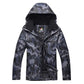 New Mens Camouflage Ski Suit Waterproof Breathable Snowboard Jacket Winter Snow Pants Suits Male Skiing and Snowboarding Sets