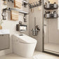 Suction Cup Towel Rack Punch-Free Toilet Bathroom Storage Rack Integrated Wall-Mounted Toilet Bath Storage Bath Towel Rack