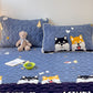 Non-Collapse Pillowcase and Pillow Core Set For Home Adult Cervical Support Improve Sleeping Pairs Dormitory Students Single Men