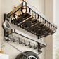 Suction Cup Towel Rack Punch-Free Toilet Bathroom Storage Rack Integrated Wall-Mounted Toilet Bath Storage Bath Towel Rack