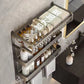 Bathroom Integrated Storage Rack Towel Rack Wall-Mounted Punch-Free Wall Bathroom Toilet Storage Washstand