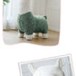 Alpaca Stool Living Room Seat for Girls Decorations