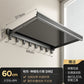 Retractable Bath Towel Rack Clothes Toilet Punch-Free Suction Cup
