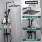 Copper Constant Temperature Black For Home Supercharged Shower Head