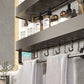 Bathroom Integrated Storage Rack Towel Rack Wall-Mounted Punch-Free Wall Bathroom Toilet Storage Washstand