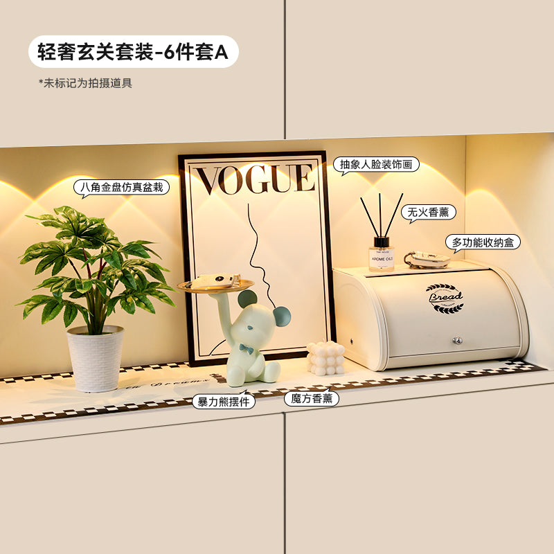 Key Storage Entrance Tray Housewarming Fortune Cat
