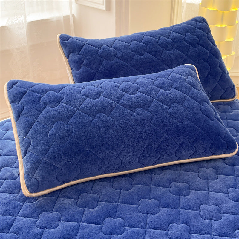 Non-Collapse Pillowcase and Pillow Core Set For Home Adult Cervical Support Improve Sleeping Pairs Dormitory Students Single Men