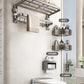 Drill-Free Shelf Bathroom Toilet Storage Hook Sucker